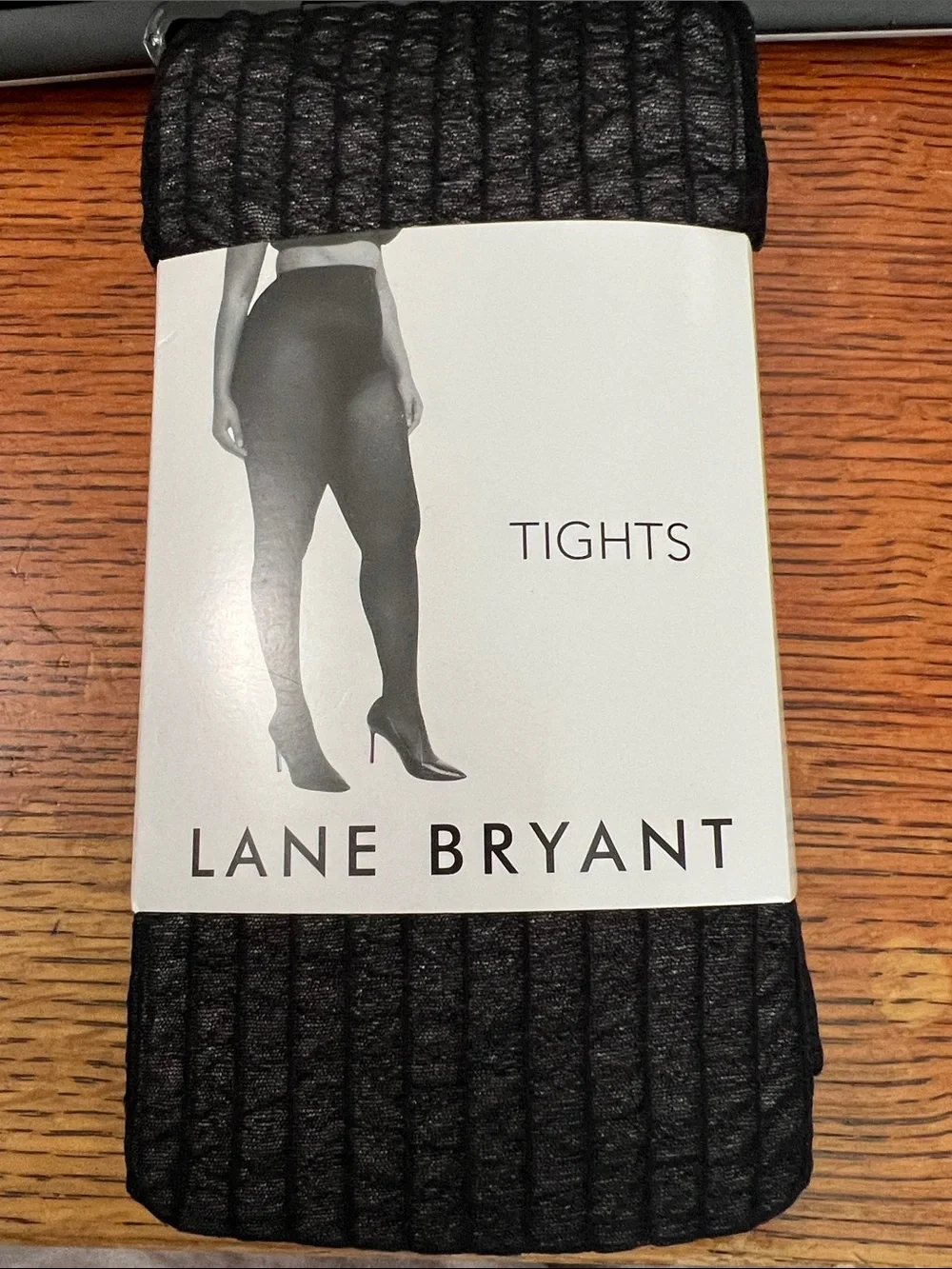 New Lane Bryant Womens E-F Plus Size Tights Black Holiday Evening Dressy